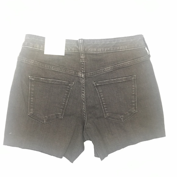 Universal Thread Womens  Black Denim  Midi  Shorts - Picture 10 of 14